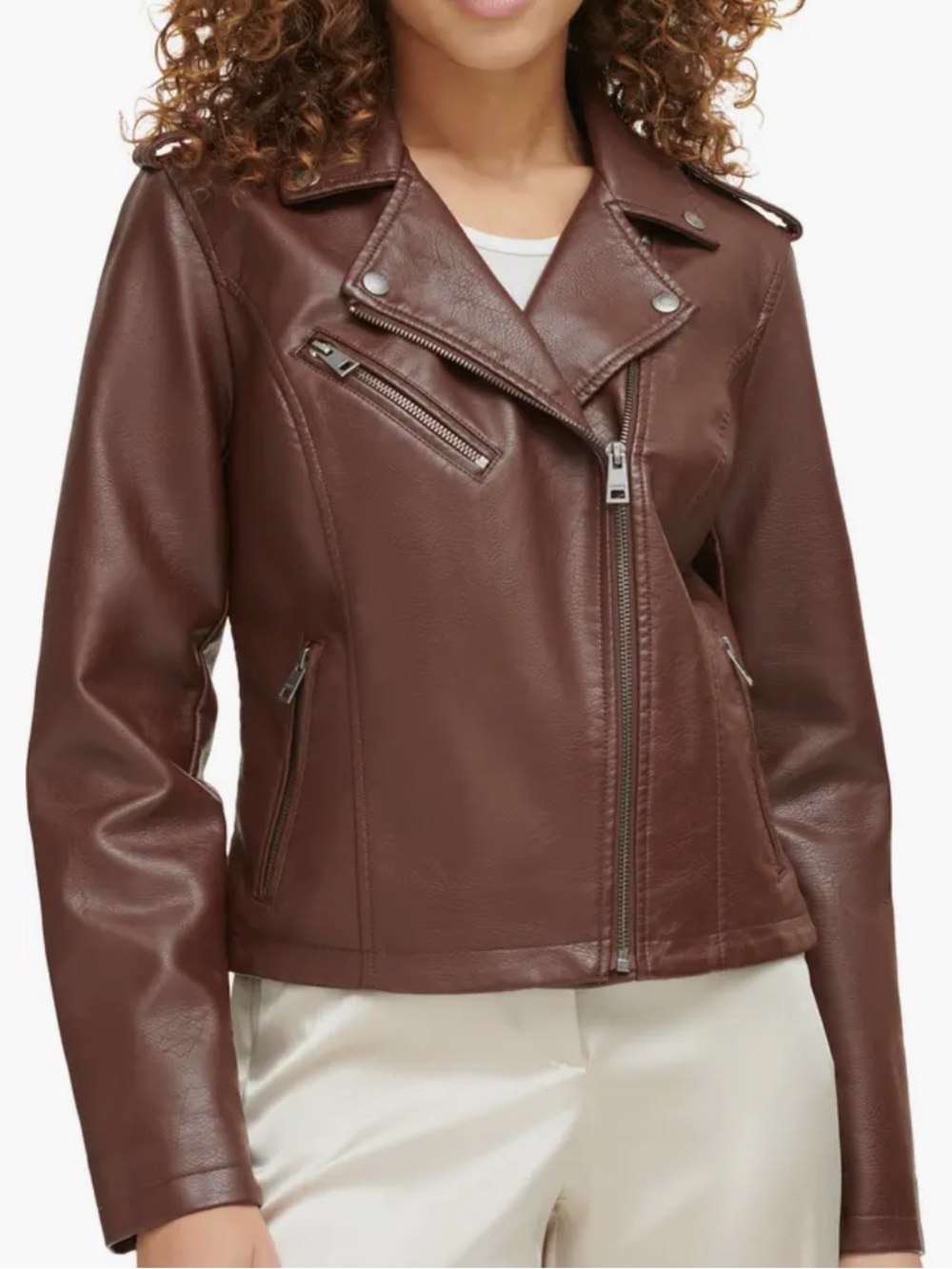 Levi’s Faux Leather Moto Jacket